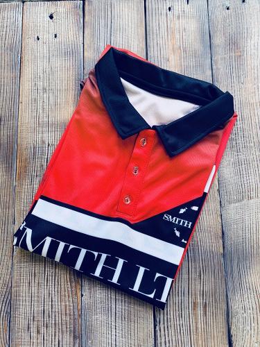 Джерси с логотипом "SMITH" красный