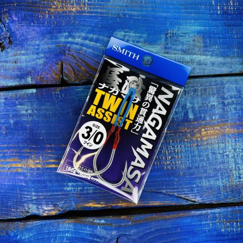 Крючки для пилькеров Nagamasa Assist Hook Twin